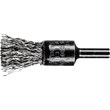 Pferd Crimped Wire End Brush, .020SS Wire, 1/2 82985